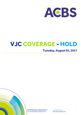 Vjc Coverage- Hold