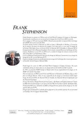 Frank Stephenson