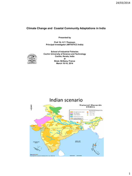 Climate Change and Coastal Community Adaptations in India