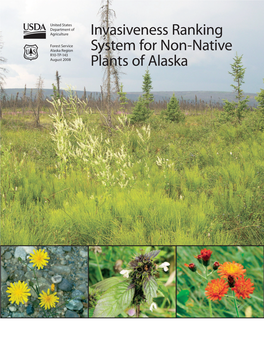 Invasiveness Ranking System for Non-Native Plants of Alaska