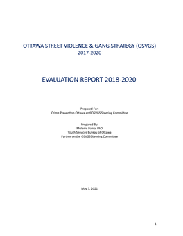 Ottawa Street Violence & Gang Strategy