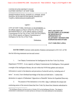 Case 1:13-Cv-03448-PKC-JMA Document 25 Filed 10/30/13 Page 1 of 25 Pageid #: 460