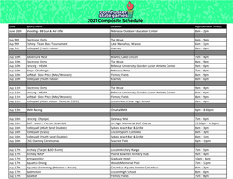 2021 Composite Schedule