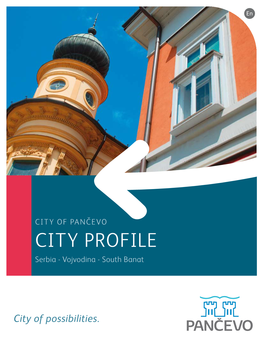 CITY PROFILE Serbia - Vojvodina - South Banat