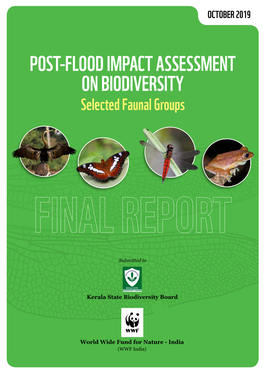 POST-FLOOD IMPACT ASSESSMENT on BIODIVERSITY Selected Faunal Groups