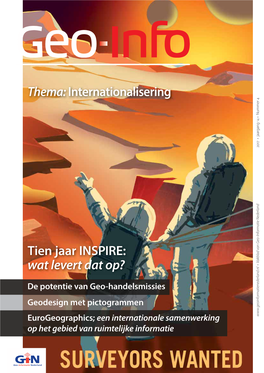 Tien Jaar INSPIRE: Wat Levert Dat Op? Thema: Internationalisering