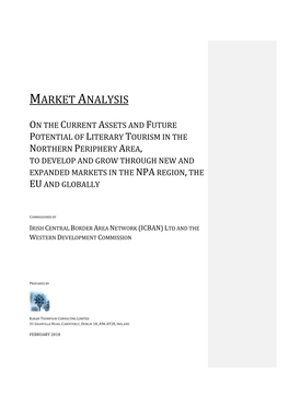 Literary Tourism Market Analysis in the Northern Periphery Area