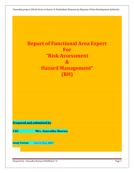Risk Assessment & Hazard Management