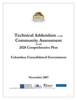 Technical Addendum to the Community Assessment for the 2028 Comprehensive Plan