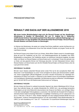 Renault Zulassungen Im 1