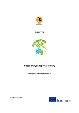 Needs Analysis Report Germany