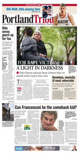 For Rape Victims – a Light in Darkness