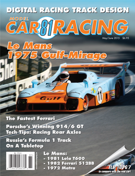 Le Mans 1975 Gulf-Mirage