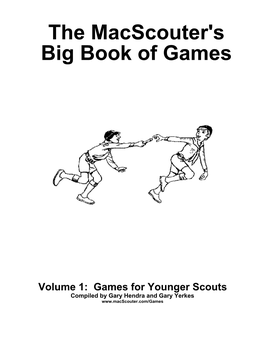 The Macscouter's Big Book of Games