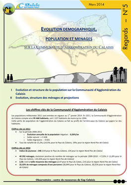 Evolution Demographique, Population Et Menages