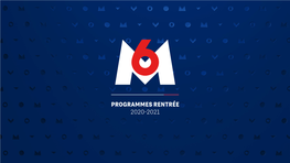 Programmes Rentrée 2020-2021