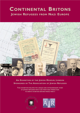 Continental Britons Jewish Refugees from Nazi Europe