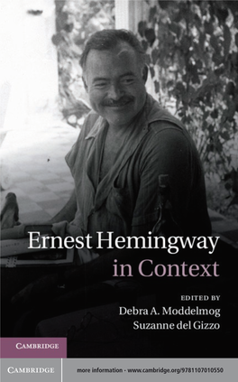 Ernest Hemingway in Context