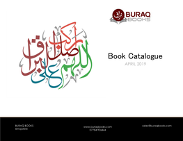 Book Catalogue APRIL 2019