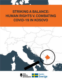 Human Rights V. Combating Covid-19 in Kosovo