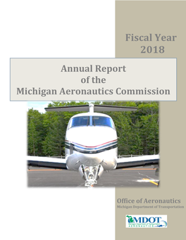 Annual Report of the Michigan Aeronautics Commission