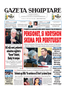 Pensionet, Si Ndryshon Skema Per Perfituesit