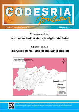 Numéro Spécial /La Crise Au Mali Et Dans