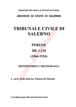 Tribunale Civile Di Salerno