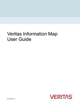 Veritas Information Map User Guide