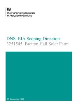 Bretton Hall Solar Farm