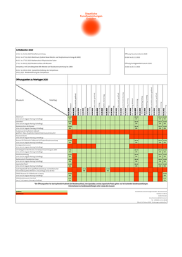 Öffnungszeiten Zu Feiertagen 2020 Museum Feiertag Schließzeiten 2020