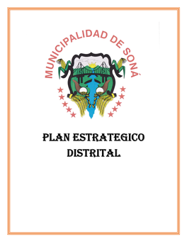 Plan Estrategico Distrital