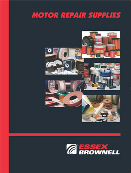 Motor Repair Supplies Catalog