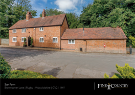 Star Farm Brownsover Lane | Rugby | Warwickshire | CV21 1HY