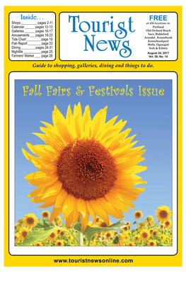 Fall Fairs & Festivals Issue