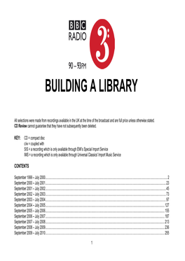 Building a Library