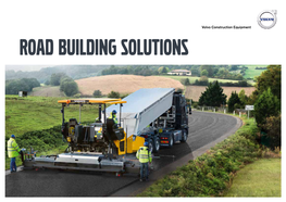 Road Building SOLUTIONS 2 2 4 6 8 Contents