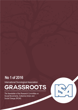 No 1 of 2016 International Sociological Association