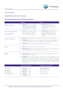 Sovereign Eis Fund