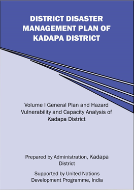 Kadapa-DDMP-Volume I Genral Plan and HVCA Report