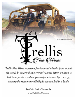 View Or Download the Trellis Fine Wines 2019 Book