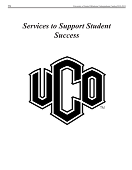 Services to Support Student Success