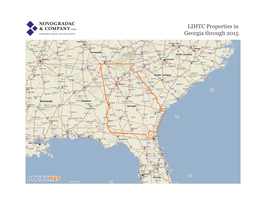 Georgia Through 2015 LIHTC Properties in Georgia Through 2015
