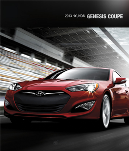 2013 Hyundai Genesis Coupe