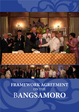 PH, MILF Framework Agreement on the Bangsamoro