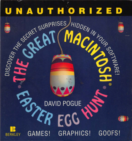 The Great Macintosh® Easter Egg Hunt