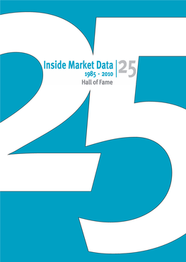 Inside Market Data for So Long, Which Began Publishing a Mquarter-Century Ago As Micro Ticker Report