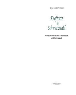 Kraftorte Schwarzwald