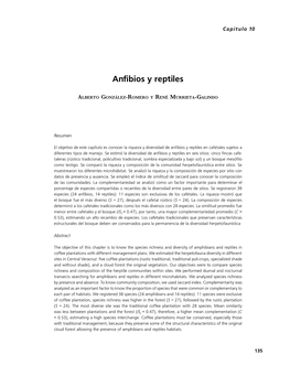 Anfibios Y Reptiles