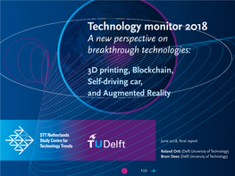Technology-Monitor-2018-A-New-Perspective-On-3D-Printing-Blockchain-Self-Driving-Car-And